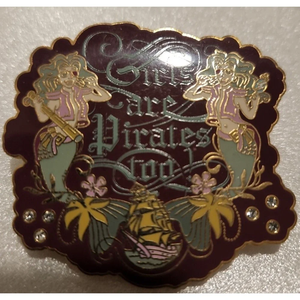 Disney Pin Pirates of the Caribbean Girls Mermaids AP Artist Proof 00005‎